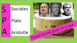 How to remember the Greek philosophers and what they were famous for – Socrates, Plato, Aristotle