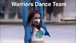 Warriors Dance Team (Golden State Warriors Dancers) - NBA Dancers - 1/21/2021  dance performance