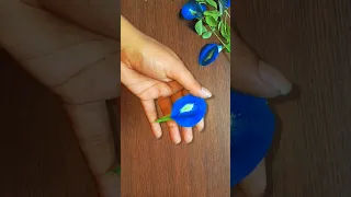 Blue pea  making #diy #paper #flower