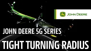 John Deere 5G Series - Turning Radius