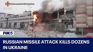 Russian missile attack kills dozens in Ukraine