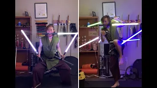 How Many Lightsabers can Jedi Master Shaggy Wield at Once?