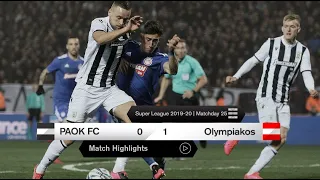 Τα στιγμιότυπα του ΠΑΟΚ-Ολυμπιακός - PAOK TV