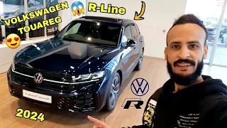 أجي تشوف آخر فولكس فاجن طوارق العامرة سيارة فخمة و رياضية VW TOUAREG R-LINE 2024 REVIEW 🇲🇦