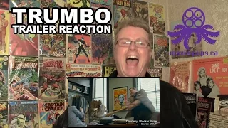 TRUMBO - Trailer reaction to Bryan Cranston's Hollywood Blacklist biopic
