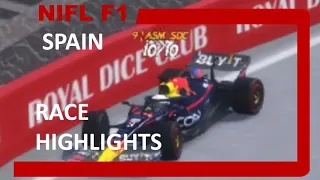 NIFL F1 | Season 3 Round 13 | Spanish Grand Prix | Race Highlights