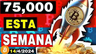 🔥BITCOIN a 75K por ESTO🔥 Descubre las Jugadas Sucias Antes del Halving de Bitcoin😡📈