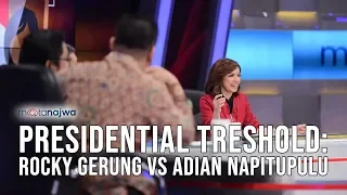 Mata Najwa Part 1 - Pasar Bebas Capres: Presidential Threshold: Rocky Gerung vs Adian Napitupulu