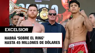 Los millones de dólares que se llevarán 'Canelo' Álvarez y Jaime Munguía