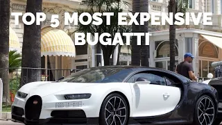 Top 5 Most Expensive Bugatti Cars In The World