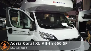 Adria Coral XL All-In 650 SP - 2023 🦊 Familien-Reisemobil