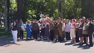 9 МАЯ, Сквер им  Громыко, Гомель.Песня про солдат, отдавших жизни за Родину.