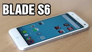 ZTE Blade S6, review en español  -  Lollipop, Snapdragon 615, 4G