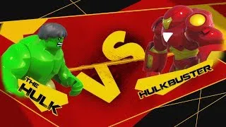 HULK vs HULKBUSTER LEGO Marvel Battle