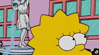 Lisa try to be tend to be a boy in the end - The Simpsons