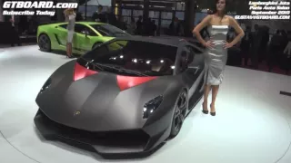 Lamborghini Sesto Elemento in detail + interiour Paris 2010