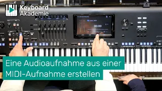 Eine Audioaufnahme aus einer MIDI-Aufnahme erstellen | Power-Tipp