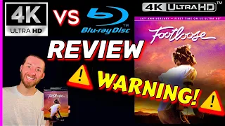 FOOTLOOSE 4K UltraHD Blu Ray Review - IMPORTANT INFO & WARNINGS! 4K UHD vs Blu Ray Image Comparisons