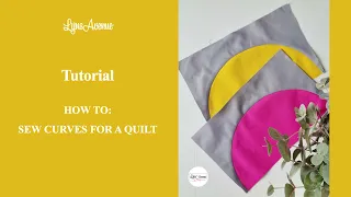 How to Sew Curves for Quilt