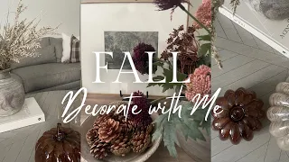 FALL DECORATE WITH ME PT 1 | ENTRYWAY & LIVING ROOM