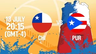 Chile v Puerto Rico - Full Game - Group B - 2016 FIBA Americas U18 Women's Championship