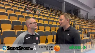 Timo Glave summerar efter LUGI:s förlust med 25-32 hemma mot Kristianstad HK i premiären.