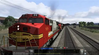 Train Simulator 2018 - [SF C40-8W] - Santa Fe Train 448, Pt. 1 [GWD384] - 4K UHD