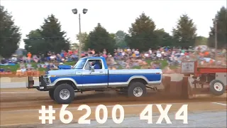 #6200 Modified 4x4 Truck Pull 2016 Big Block Pulling