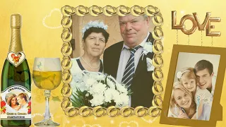 ЗОЛОТАЯ СВАДЬБА! Proshow Producer ПРОЕКТ/GOLDEN WEDDING! Proshow Producer PROJECT