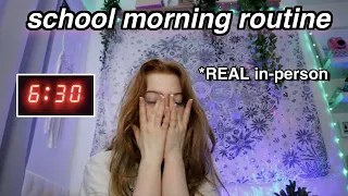 My REAL *in person* School Morning Routine | Ruby Rose UK