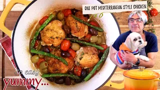 One Pot Mediterranean Chicken Recipe (Dutch Oven)