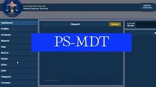 QBCore - Ps-MDT | Install & Showcase | FiveM Tutorial 2023