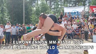 Eukonkannon MM-kisat 2022 | Wife Carrying World Championships 2022 - Sonkajärvi, Finland