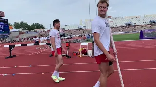 TrackStar.me covers NCAA 2023 Men's Pole Vault Finals