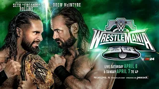 Drew McIntyre WILL DEFEAT Seth Rollins at WrestleMania 40!