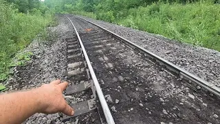 I Broke a Rail Today Tamping on Curve 14!
