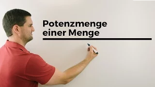 Potenzmenge einer Menge, Mengenlehre | Mathe by Daniel Jung