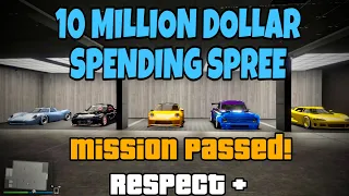 10MILLION DOLLAR SPENDING SPREE (GTA5 ONLINE)