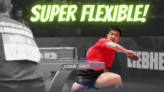 Fan Zhendong's waist is so good! Incredible Bending Shots | Table Tennis