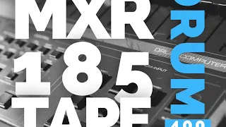 TailOut MXR 185 Drum machine via Tape+Mixer (400 oneshots, 40MB)