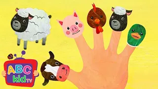 Finger Family Farm Animals! | ABC Kid TV Nursery Rhymes & Kids Songs