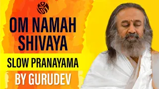 Slow Om Namah Shivaya Chanting | Meditation Chants | Gurudev