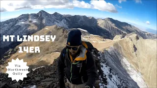 Colorado 14ers: Mt Lindsey via Northwest Gully Virtual Trail Guide