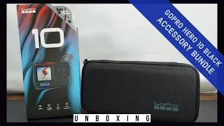 GoPro HERO 10 Black with Accessories Bundle - Unboxing