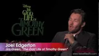The Odd Life of Timothy Green - Exclusive Interview Joel Edgerton