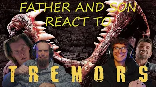 Father and Son React to Tremors (1990) First time reaction for Son -- A Bacon Education-- Reupload