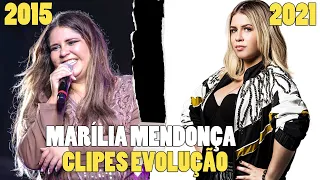 A EVOLUÇÃO DE MARÍLIA MENDONÇA (2015 - 2021) Antes e Depois