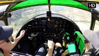 Fly along in a North American B-25 Cockpit from Engine Start to Shut Down