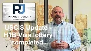 USCIS Update - The 2024 H1B Visa lottery is now complete.