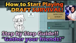 [ES/VN SUB] How to Start Playing DRAFT SURVIVAL - 2022 NEW NFT Game! | Draft Survival: Guide